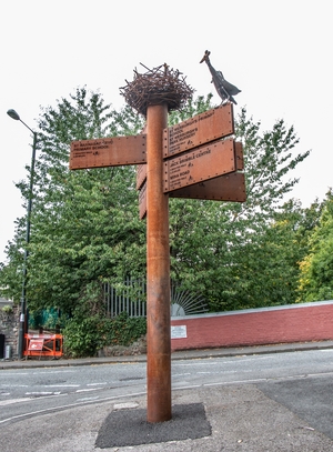 Bird's Nest Fingerpost