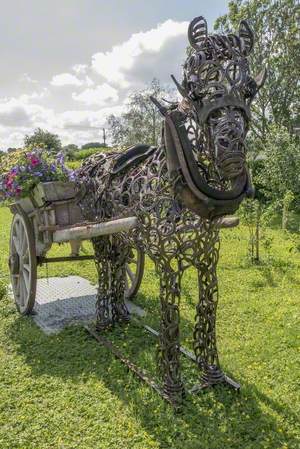 Britain in Bloom Horse and Cart