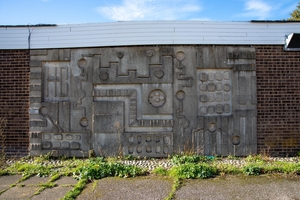 Concrete Relief Mural