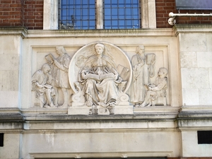 Library Façade Relief Panels