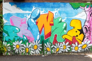 Brink Lettering and Flowers