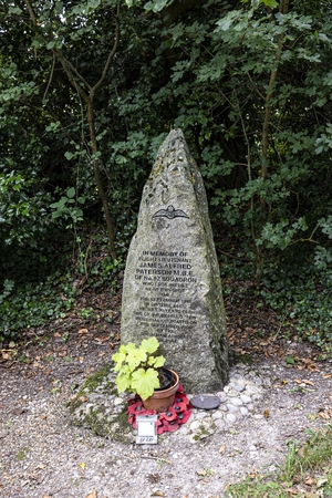 Memorial to Flight Lieutenant James Alfred Paterson (1919–1940),  MBE