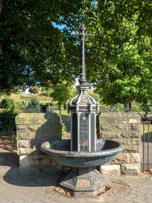 Coronation Lamp Standard and Fountain