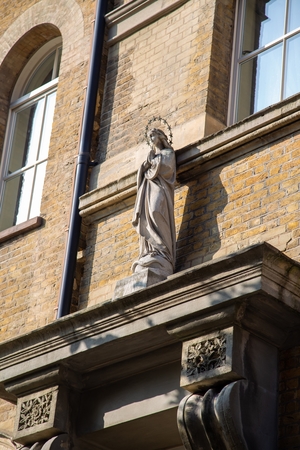 Virgin Mary (possibly Virgin of Mercy)