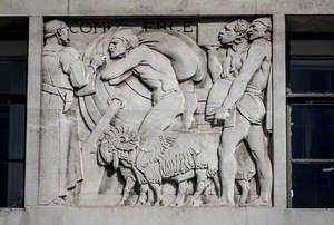 Six Allegorical Relief Panels