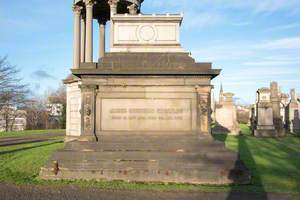 Memorial to James Sheridan Knowles (1784–1862)