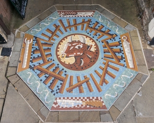 Bull Lane Mosaic – Butcher
