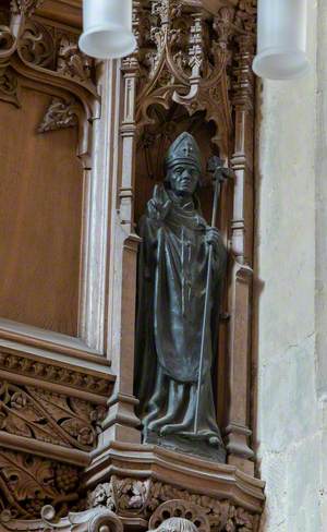 Wykehamist Bishops in Organ Case: Robert Sherborne ( c.1453–1536)