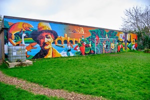 Hunderton Community Garden Mural