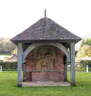 Village Well (Christ with the Woman of Samaria, Angels and Holy Spirit)