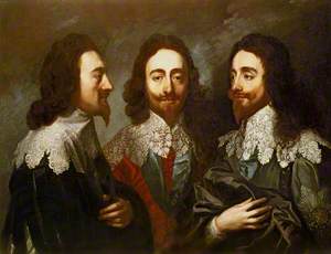 Triple Portrait of Charles I