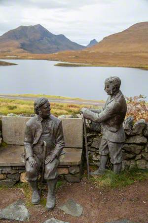 Monument to Geologists Ben Peach (1842–1926) and John Horne (1848–1928)