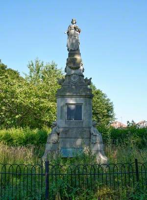 Memorial to William Poulsom (1829–1903), Councillor, Alderman and Mayor of Bootle (1880 & 1881)