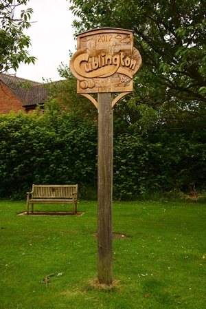 Cublington Village Sign