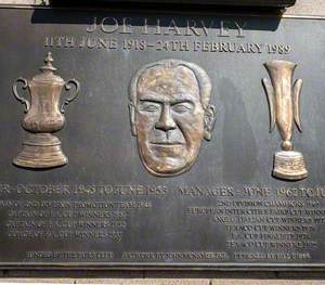 Memorial Plaque for Joe Harvey (1918–1989)