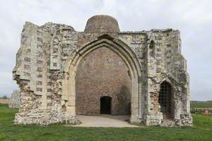 Spandrels to Gatehouse to St Benet's Abbey