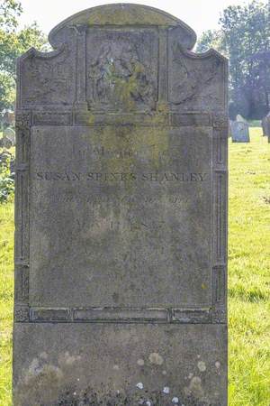 Headstone of Susan Spinks Shanley