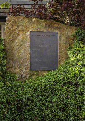 Ward Street Community Air Raid Memorial