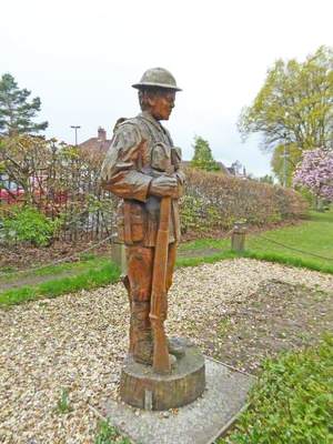 First World War Memorial Soldier