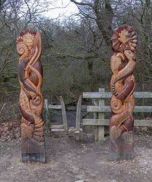 Flow of Life Boundary Markers
