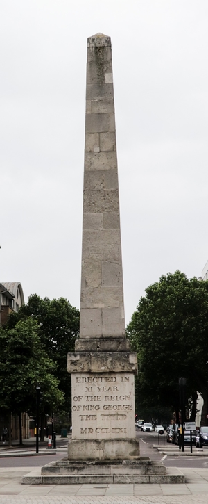Brass Crosby Obelisk