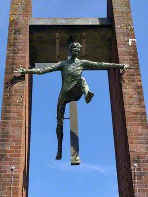 Crucifixion Resurrection 'Running Man'