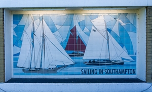 Sailing in Southampton Mural