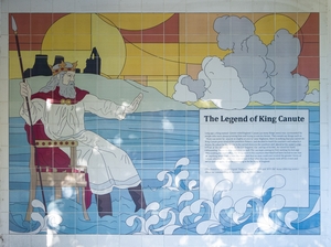 The Legend of King Canute Mural