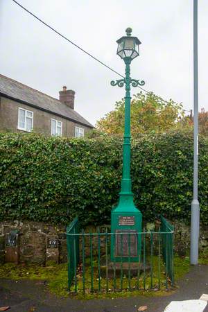 Lamp Standard and War Memorial