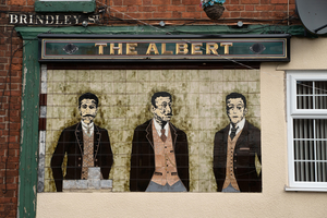 Mural of Three Gentlemen