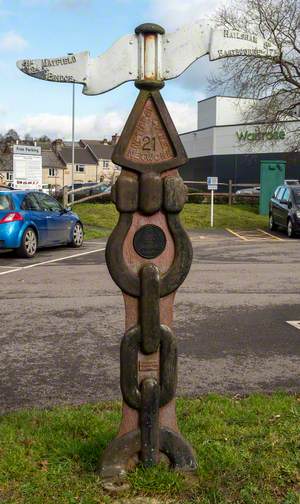 Cuckoo Trail Finger Post Heathfield