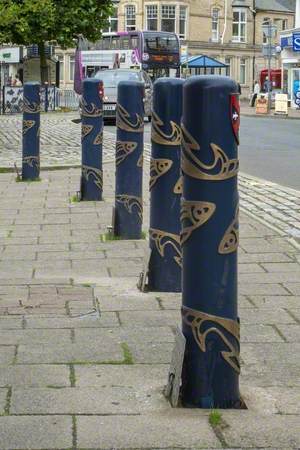 Fish Bollards (Teignmouth Triangles Project)