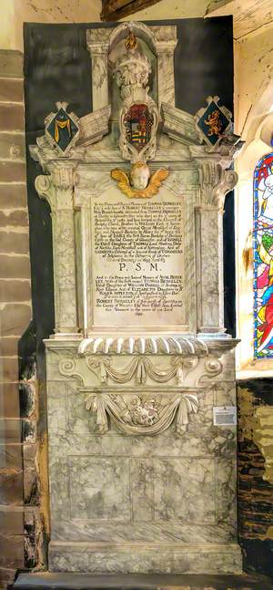 Memorial to Thomas (d.1693) and Anne Berkeley (d.1692)