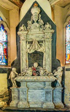 Memorial to Robert (d.1694) and Elizabeth Berkeley (d.1708)