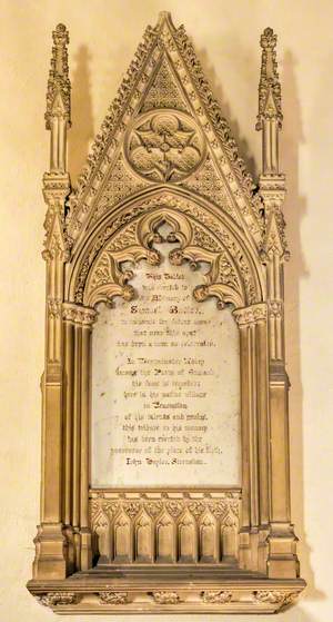 Memorial to Samuel Butler (1613–1680)