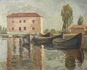 Canal Scene: Venice