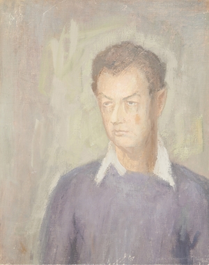Head and Shoulders of Benjamin Britten (1913–1976)
