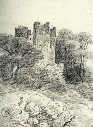 Castle among Trees