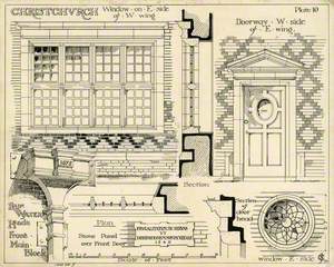 Architectural Detail of Christchurch Mansion