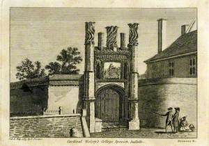 Cardinal Wolsey's Gate, 1785