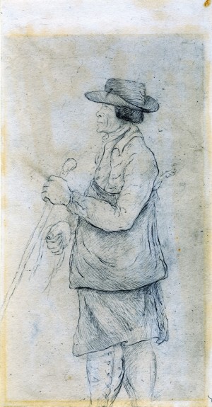 Man Wearing Eighteenth-Century Costume