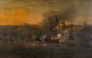 Bombardment of Castillo de San Lorenzo by Admiral Vernon