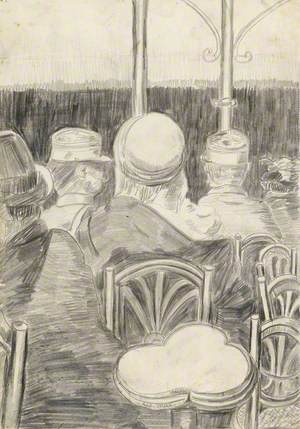 Café Scene, Algiers