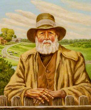 Old Shepherd Mason of Coddenham, Suffolk