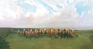 The Start of the Cambridgeshire Stakes, 1867