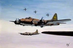 Boeing B-17 Flying Fortress Formation