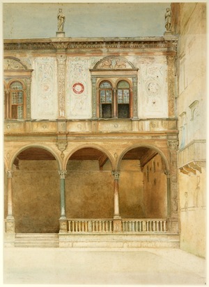 The Loggia of the Palazzo del Consiglio, Verona, Italy