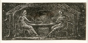 Thenot and Colinet Sup Together (illustrations to Thornton's 'Pastorals of Virgil')