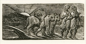 With Songs the Jovial Hinds Return from Plough (illustrations to Thornton's 'Pastorals of Virgil')