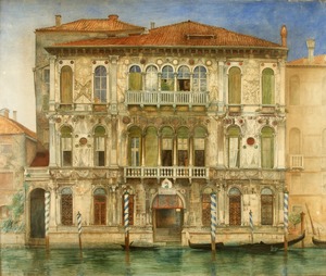 Palazzo Manzoni on the Grand Canal, Venice, Italy